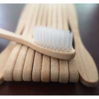 Wholesale Price Custom Private Logo Label 100% Natural Organic Degradable Eco Bamboo Toothbrush custom logoeco friendly